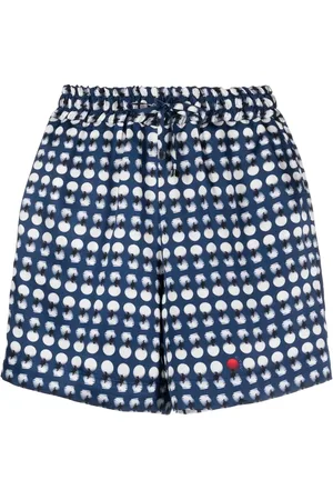 Kiton Shorts con estampado de lunares