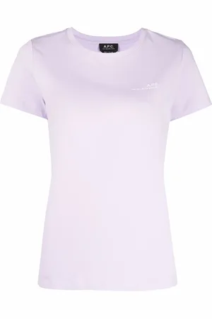 A.P.C. Playera con logo en el pecho