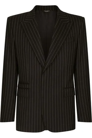 Dolce & Gabbana Blazer con motivo de rayas diplomáticas y botones