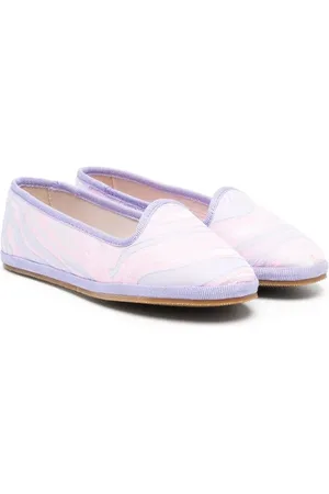 PUCCI Junior Flats slip-on con motivo