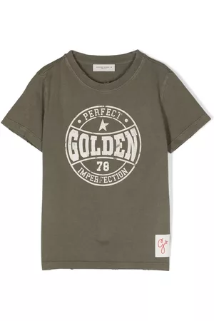 Golden Goose Playera manga corta con logo estampado