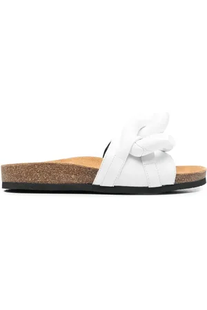 J.W.Anderson Flip flops con detalle de cadena