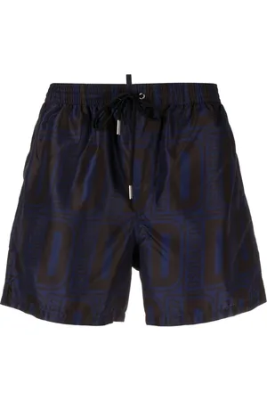 Dsquared2 Shorts de playa con monograma estampado