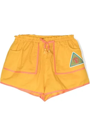 ZIMMERMANN Shorts con cordones en la pretina