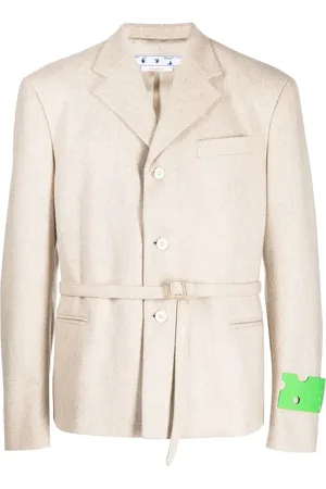OFF-WHITE Blazer con cierre de hebilla