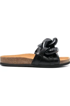 J.W.Anderson Flip flops con detalle de cadena