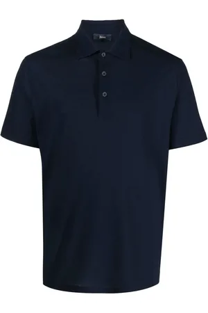 HERNO Playera tipo polo manga corta