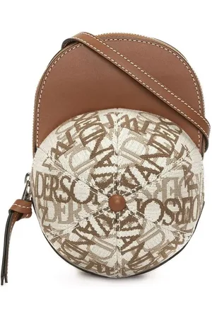 J.W.Anderson Bolsa en forma de gorra con logo en jacquard
