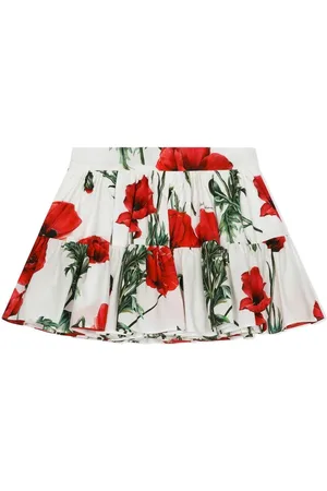 Dolce & Gabbana Falda corta con estampado floral