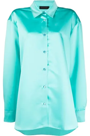 The Andamane Camisa de satén oversize