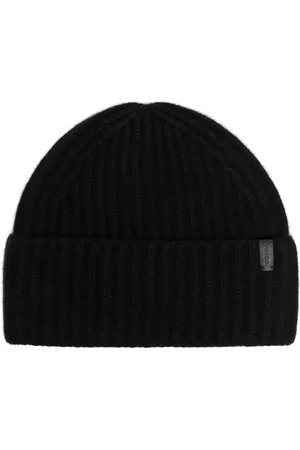 Vince Gorro de cachemira tejido de canalé