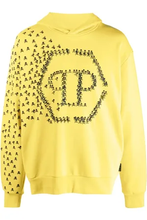 Philipp Plein Hoodie Skull and Bone