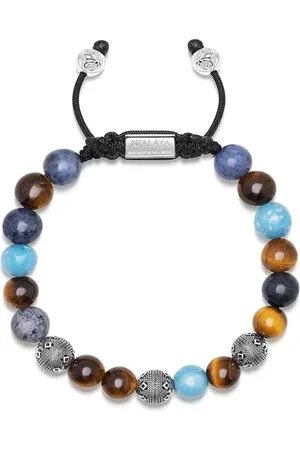 Nialaya Pulsera con cuentas de gemas