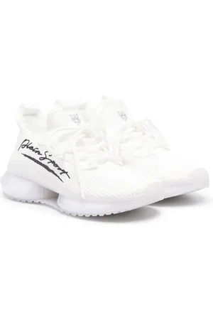 Philipp Plein Tenis con agujetas y logo estampado