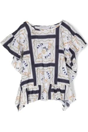 MONNALISA Blusa con estampado abstracto