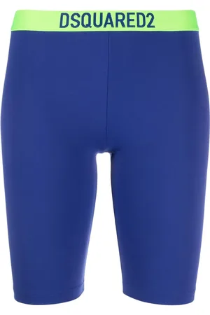 Dsquared2 Shorts de ciclismo con logo en la pretina