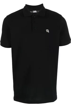 Karl Lagerfeld Playera tipo polo Ikon