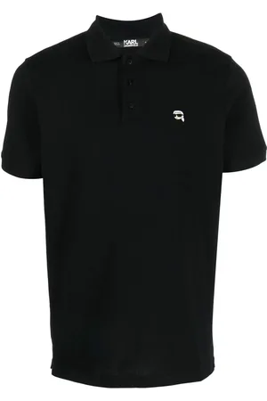 Karl Lagerfeld Playera tipo polo Ikon