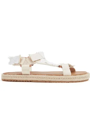 Maison Margiela Sandalias de montaña con diseño patchwork