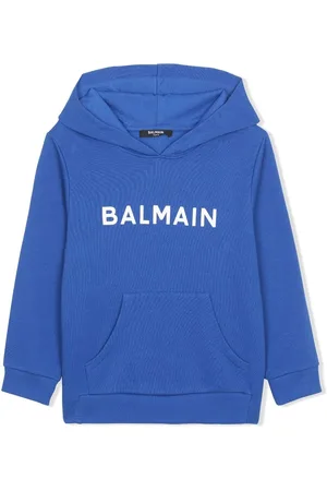 Balmain Hoodie con logo estampado