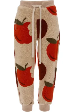 J.W.Anderson Pants ajustados con estampado gráfico