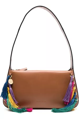 See by Chloé Tote con detalle de borlas