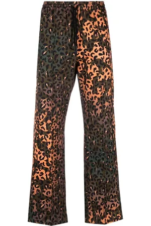 MARCELO BURLON Pants Animalier