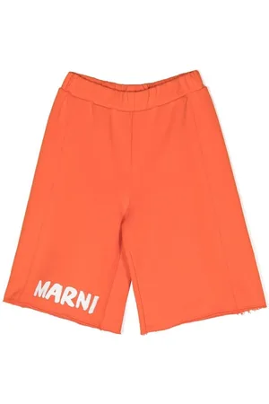 Marni Shorts deportivos con logo estampado