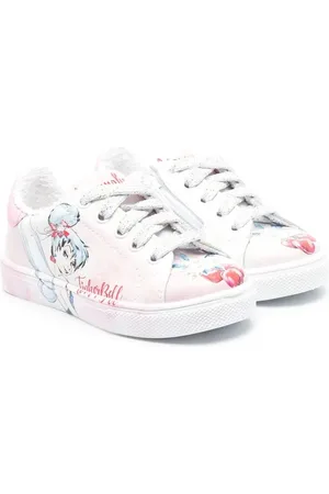 MONNALISA Tenis con agujetas estampados