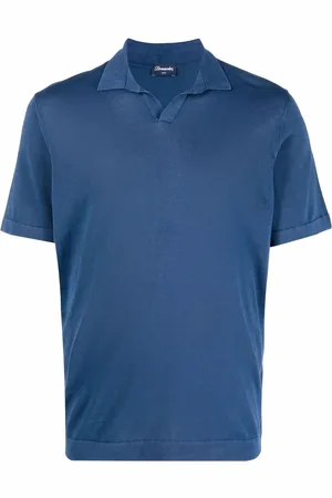 DRUMOHR Playera tipo polo con cuello en V