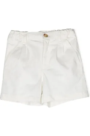 BONPOINT Shorts chino con parche del logo