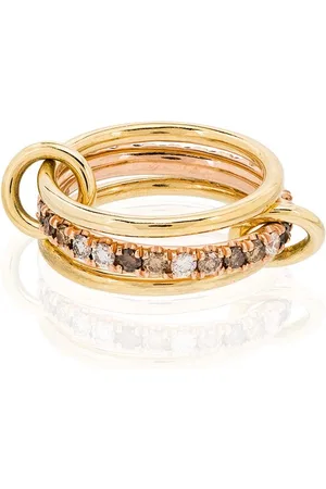 SPINELLI KILCOLLIN Anillo Sonny en oro rosa de 18kt con diamantes