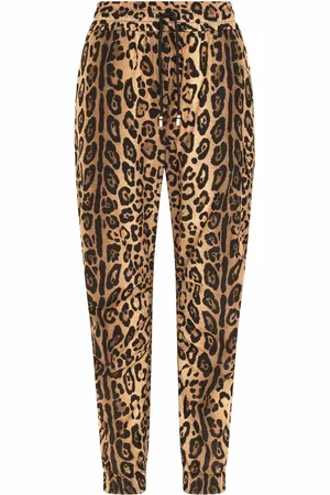 Dolce & Gabbana Pants con estampado de leopardo