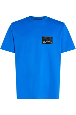Karl Lagerfeld Playera con logo estampado