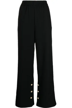 B+AB Pantalones con botones decorativos