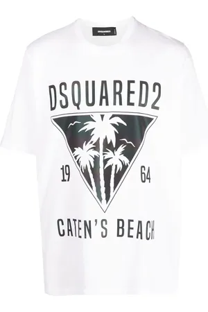 Dsquared2 Playera manga corta con logo estampado