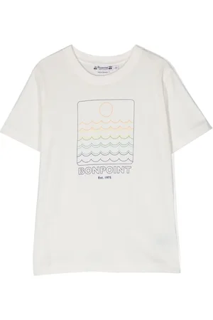 BONPOINT Playera con logo estampado