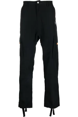 MARCELO BURLON Pantalones cargo con diseño recto