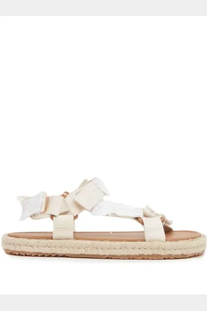 Maison Margiela Sandalias de montaña con diseño patchwork