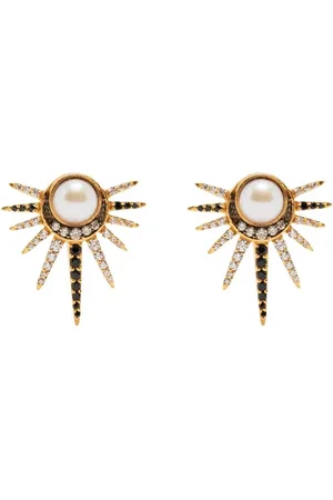 Missoma Aretes Haris con aplique de estrella