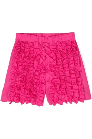 Msgm Shorts con panel fruncido