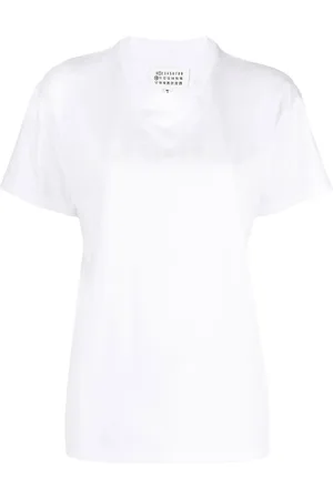 Maison Margiela Playera con logo estampado