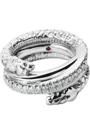 TANE México 1942 Anillo Snake con diamantes