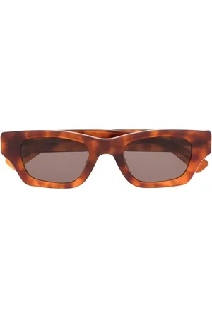 AMBUSH Lentes de sol con Ray armazón estilo carey