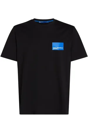 Karl Lagerfeld Playera con logo estampado