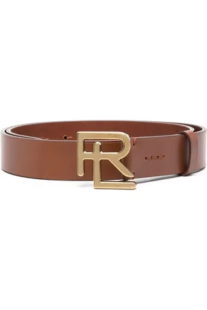 Ralph Lauren Cinturón con placa del logo