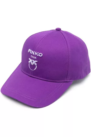 Pinko Mujer Gorras - Gorra con logo bordado