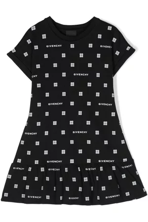 Givenchy Vestido 4G con peplum y logo estampado