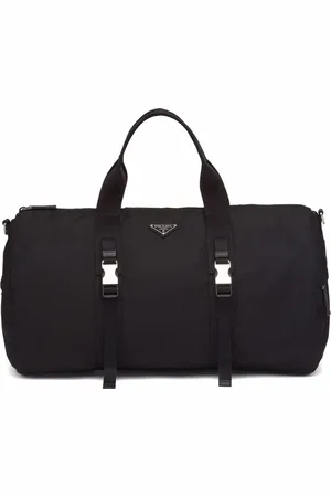 Prada Bolsa duffle con logo triangular