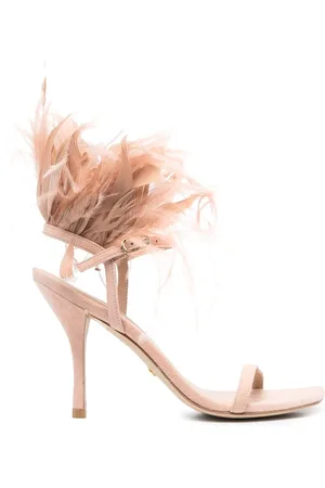Stuart Weitzman Sandalias Plume con tacón de 100mm